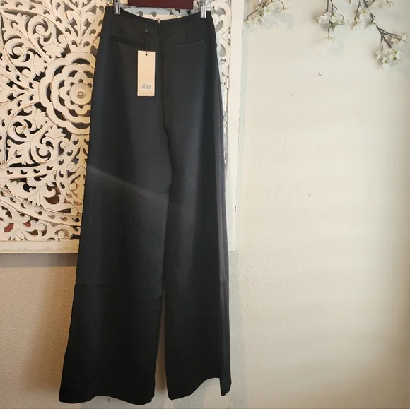 BEC+BRIDGE ANGELICA BODICE WIDE LEG BLACK PANTS HIGH WAIST NWT SIZE 2 - Picture 16 of 16